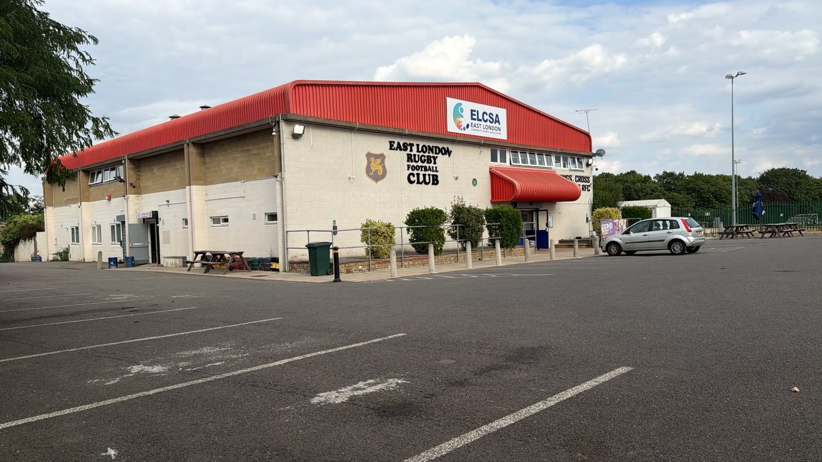 East London RFC clubhouse